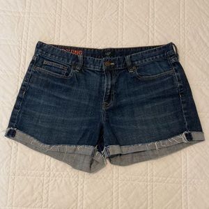 J. Crew Jean Shorts Size 12